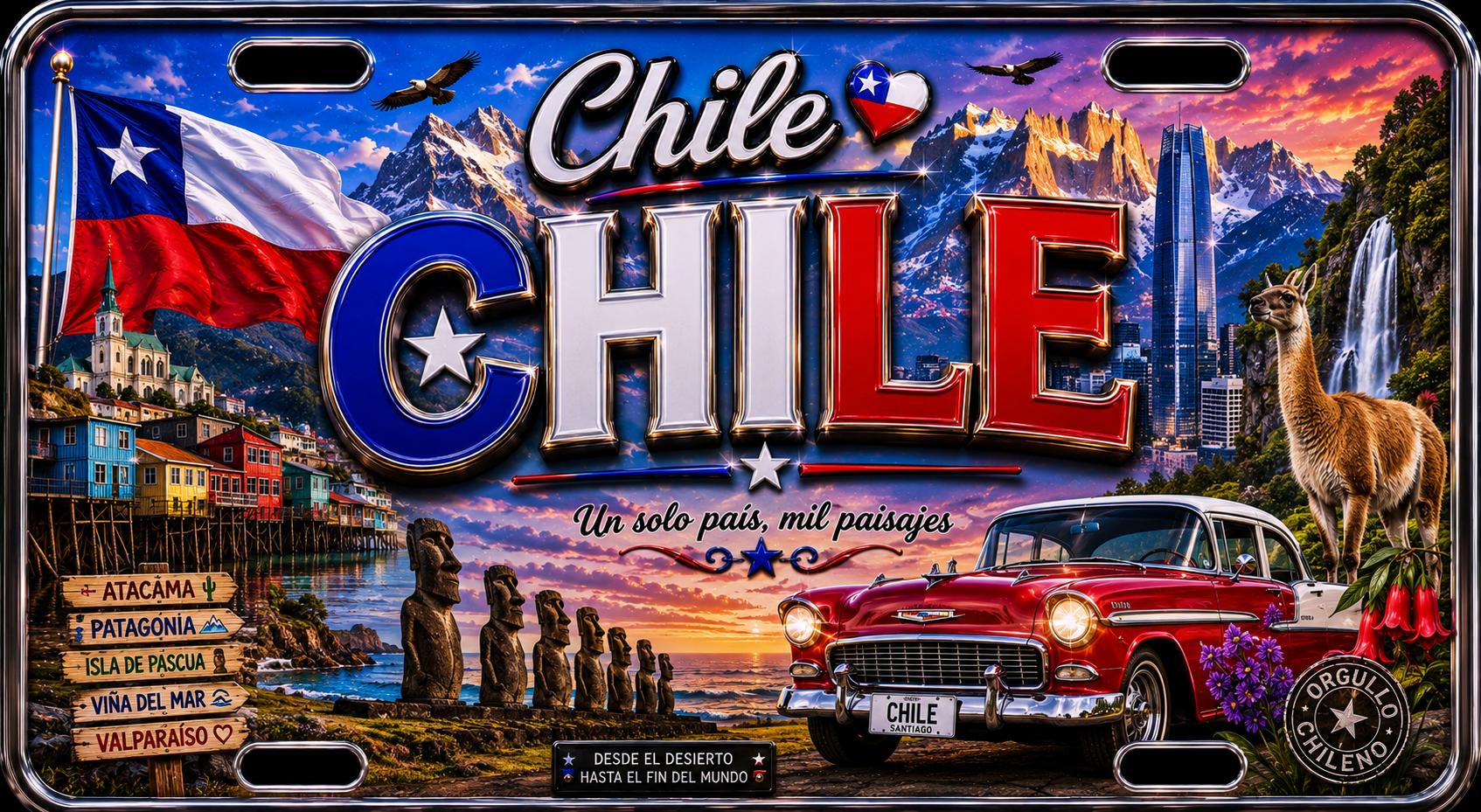 Placas para autos