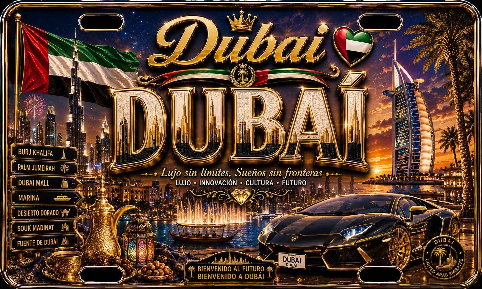 Placas para autos