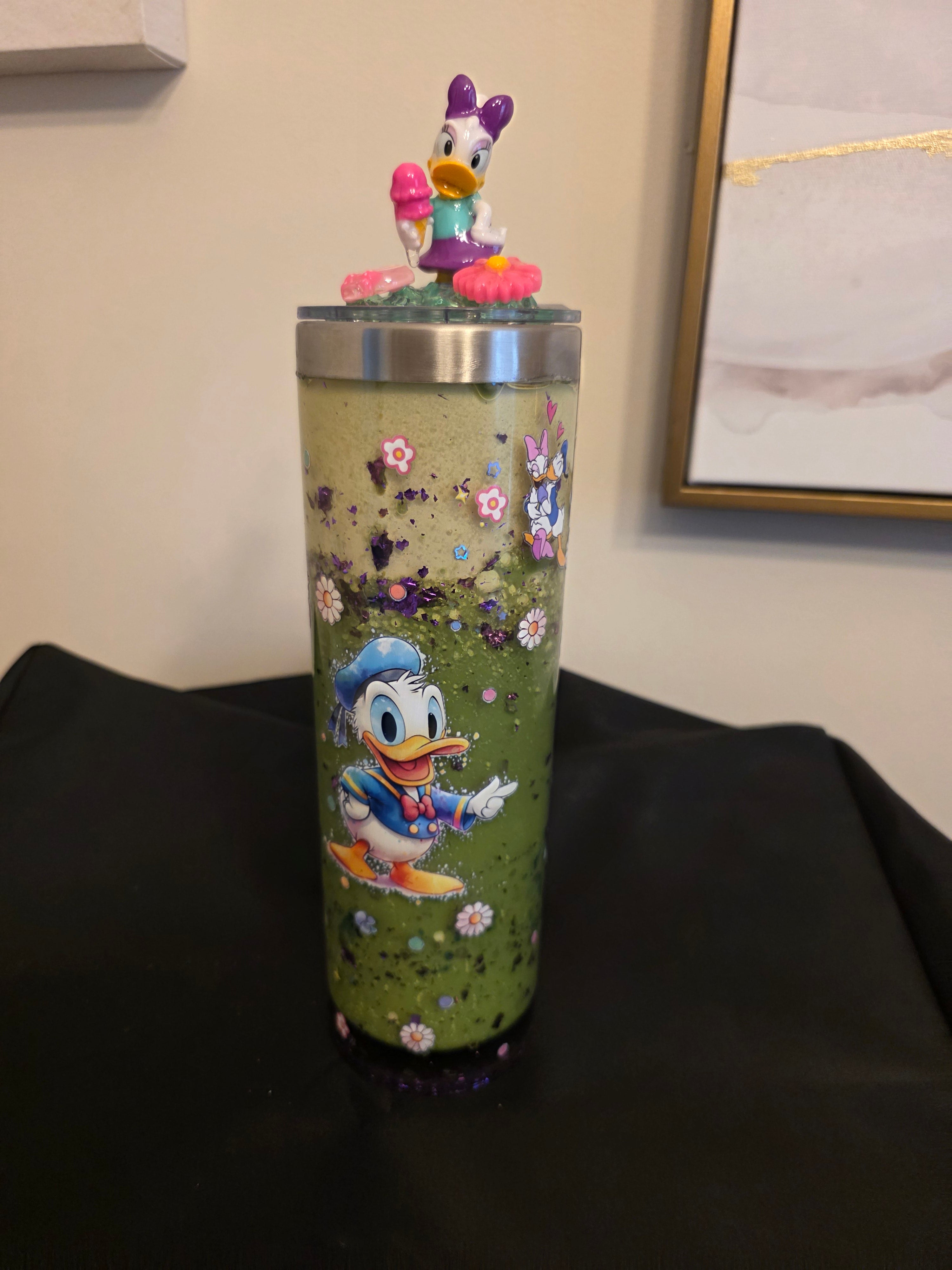 Vaso 20 0za patito snowglobe