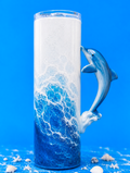 Vaso azul 3d