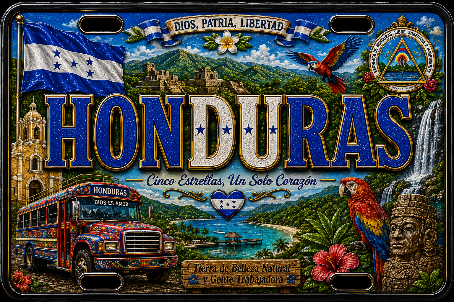 Placas para autos